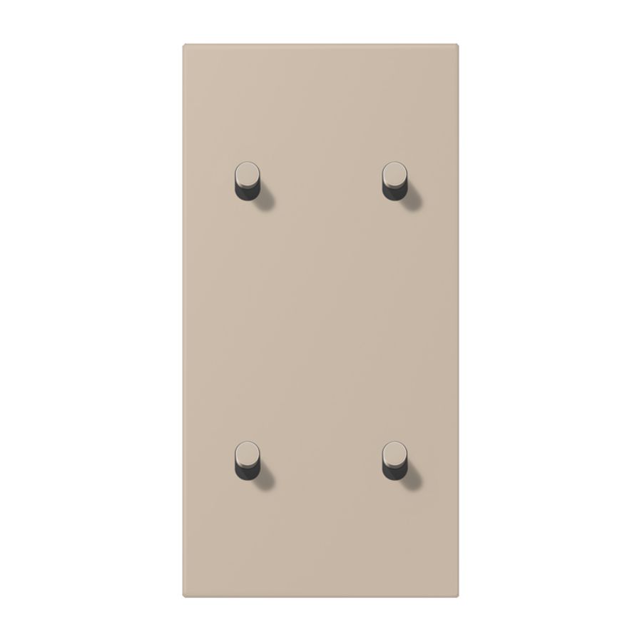 Afdek.LS1912 2+2 ver hevel cylin LC32043