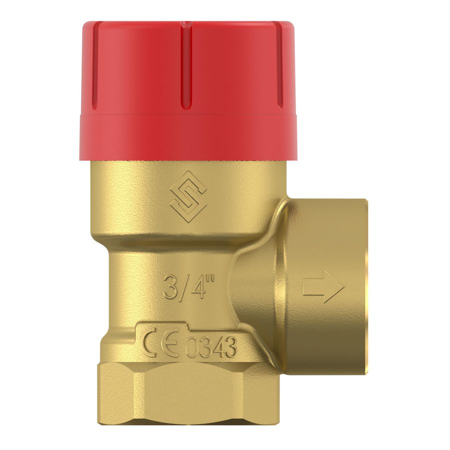 Veiligheidsventiel Prescor 3/4"bn. 3bar 165kW