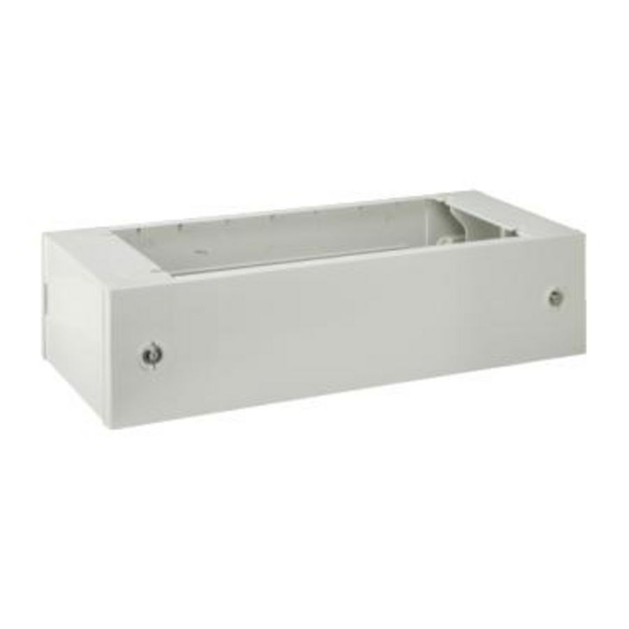 Polyester sokkel PLAZ(T)108 opening voorzijde IP44 Thalassa