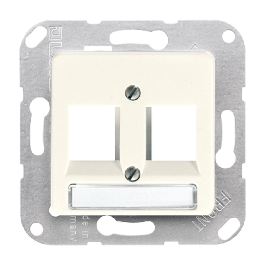 Afdekking modular jack 2-v UMA-CAT6A RADIALL panduit