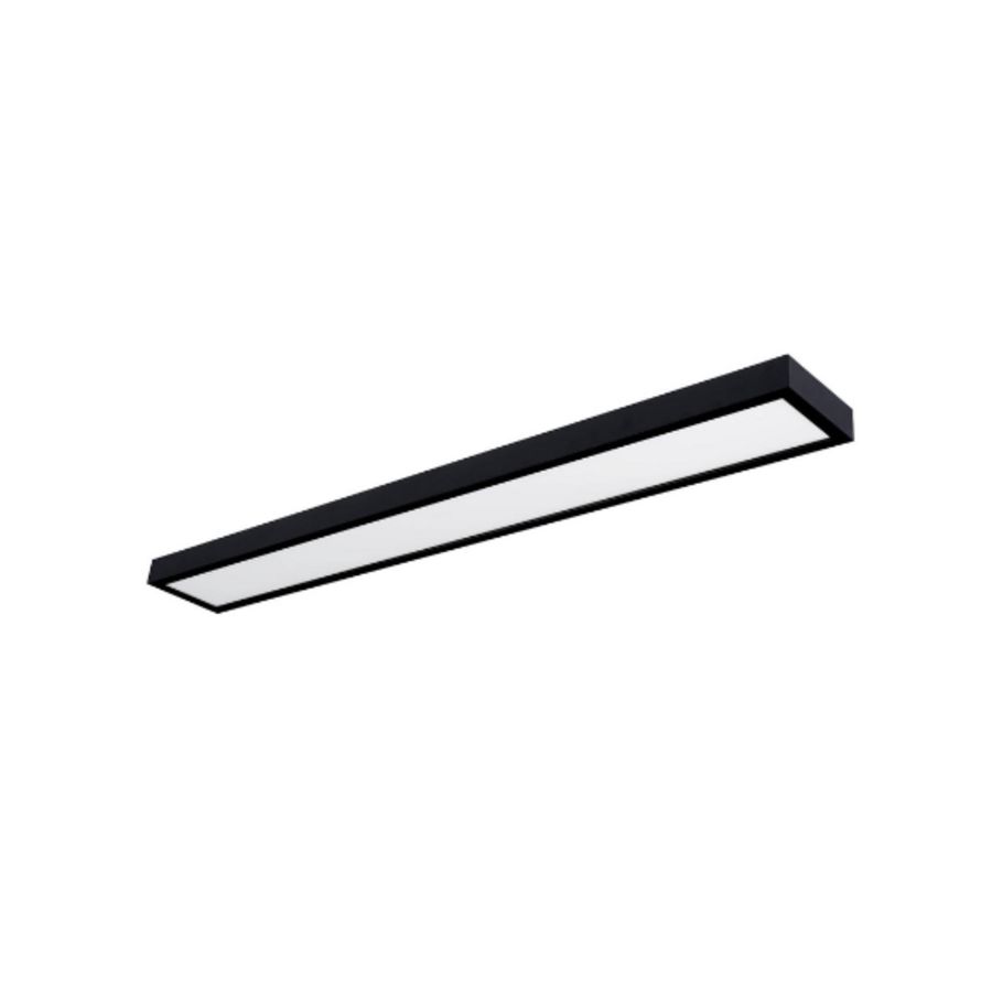 Moon CCT 1200 x 150mm-24W-2300 Lumen-zwart-opbouw -IP54