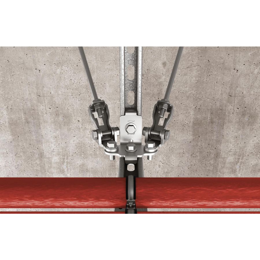 Seismische hoek S-FAF 90° VVE=10