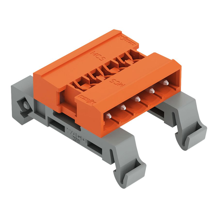 Male verbindingssteker TS 5-polig 232-535/007-000 VVE=50