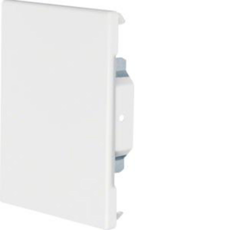 Eindplaat staal voor goot BRS 100x130mm verzinkt