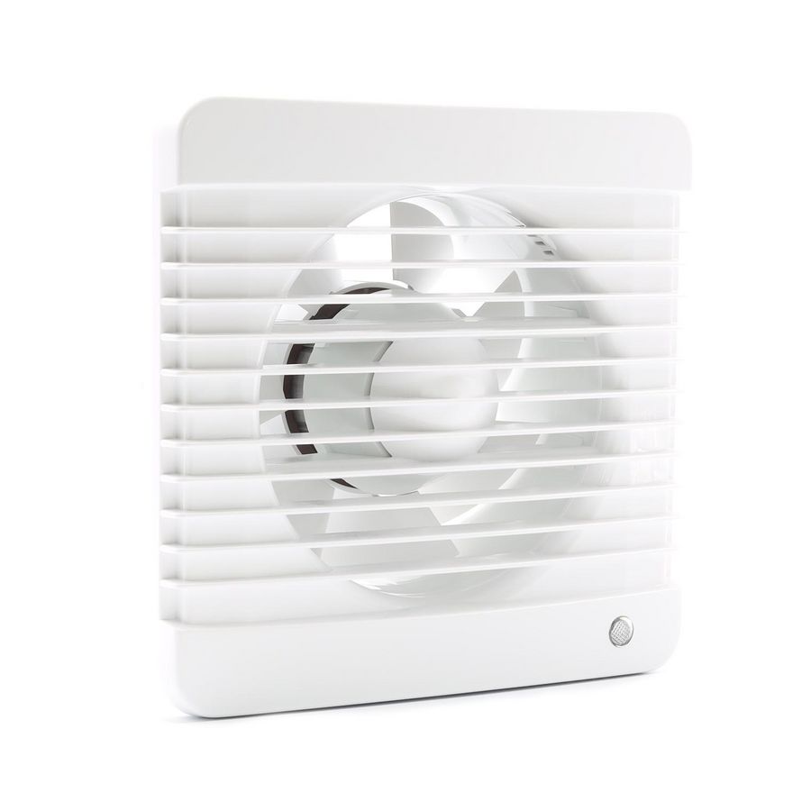 Badkamer-/ toiletventilator M 125 wit