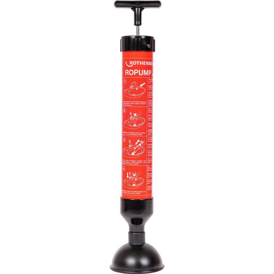 Ropomp 1 compl. met zuignap