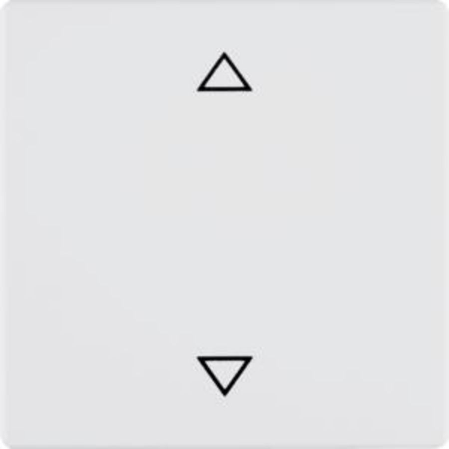 Knop-opzetmodule KNX-RF jaloeziebediening berker Q.1/Q.3/Q.7 polarwit