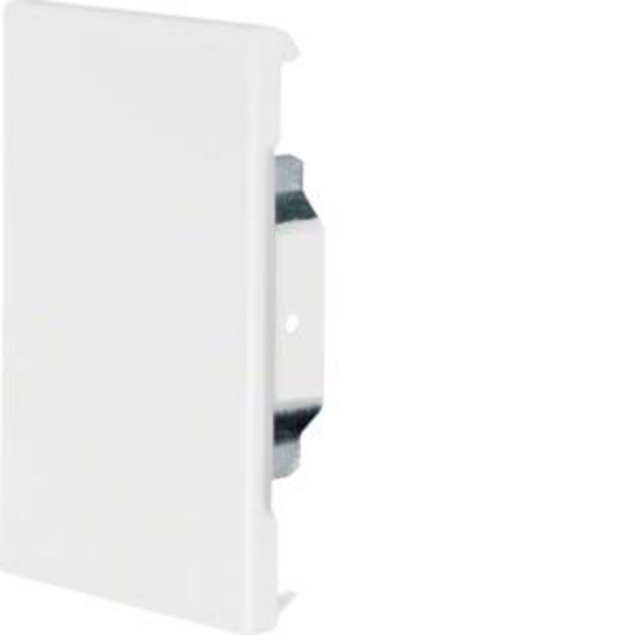 Eindplaat staal voor goot BRS 85x130mm verzinkt