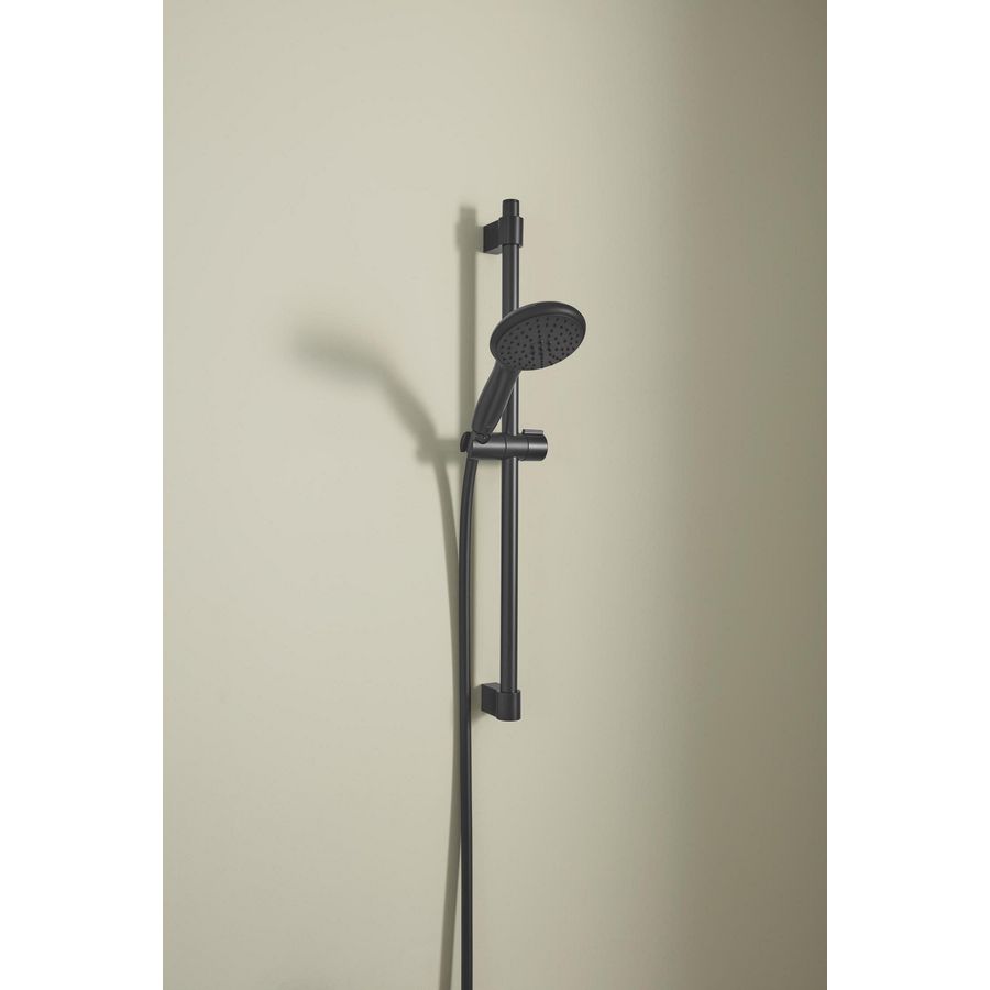 Tempesta 110 glijstangset 2 straalsoorten 8,0l/m Matte Black (mat zwart) (prof)
