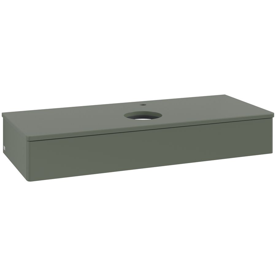 Wastafelonderkast Antao 1200x190x500mm L.Green Matt Lacquer K10050HL