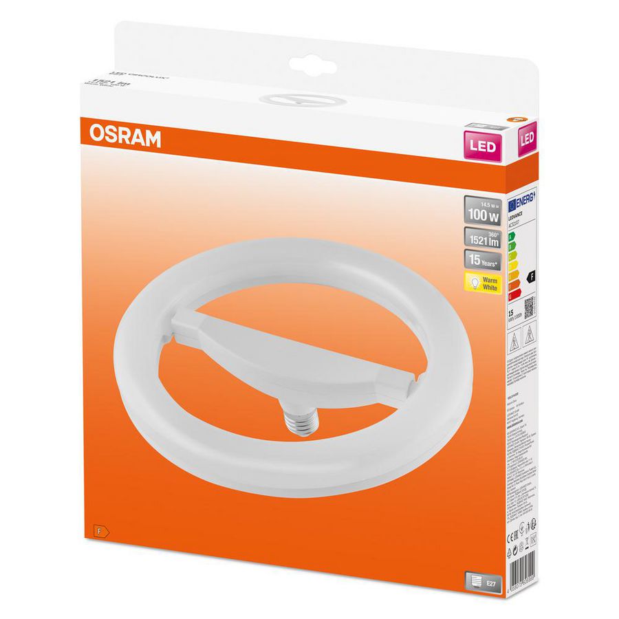 CIRCOLUX LED E27 14.5W 827 Mat