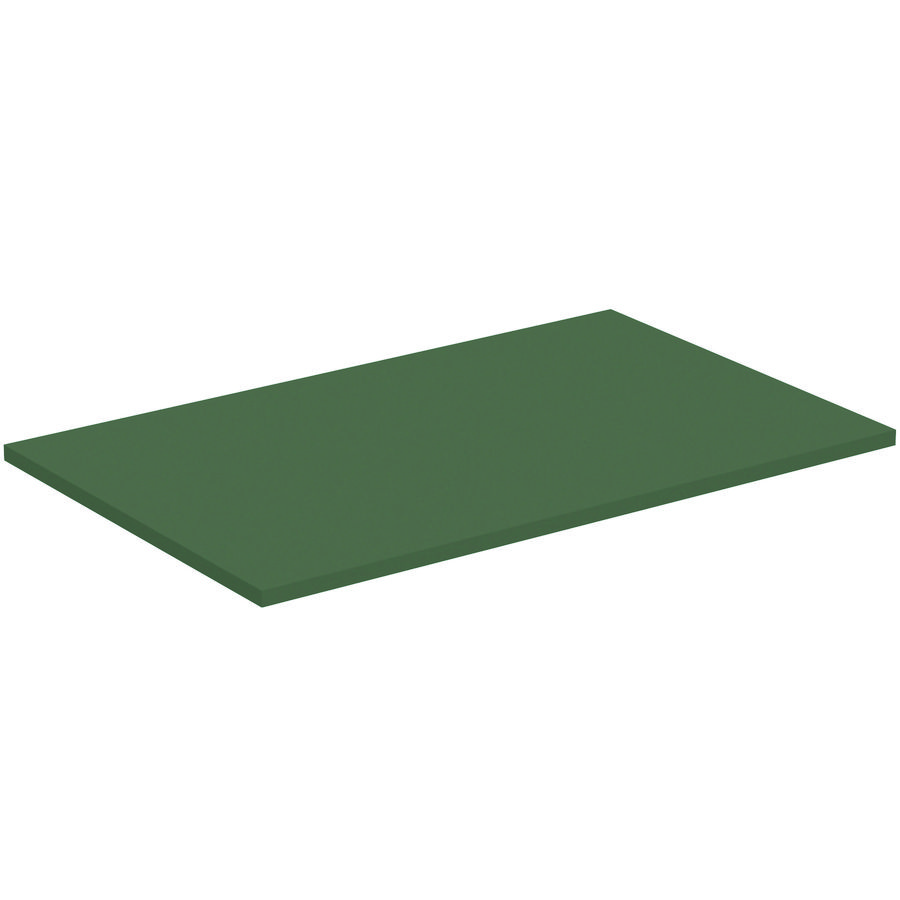 Afdekblad hout I.LIFE-B zonder uitsnijding 802x505x18mm mat quartz grijs