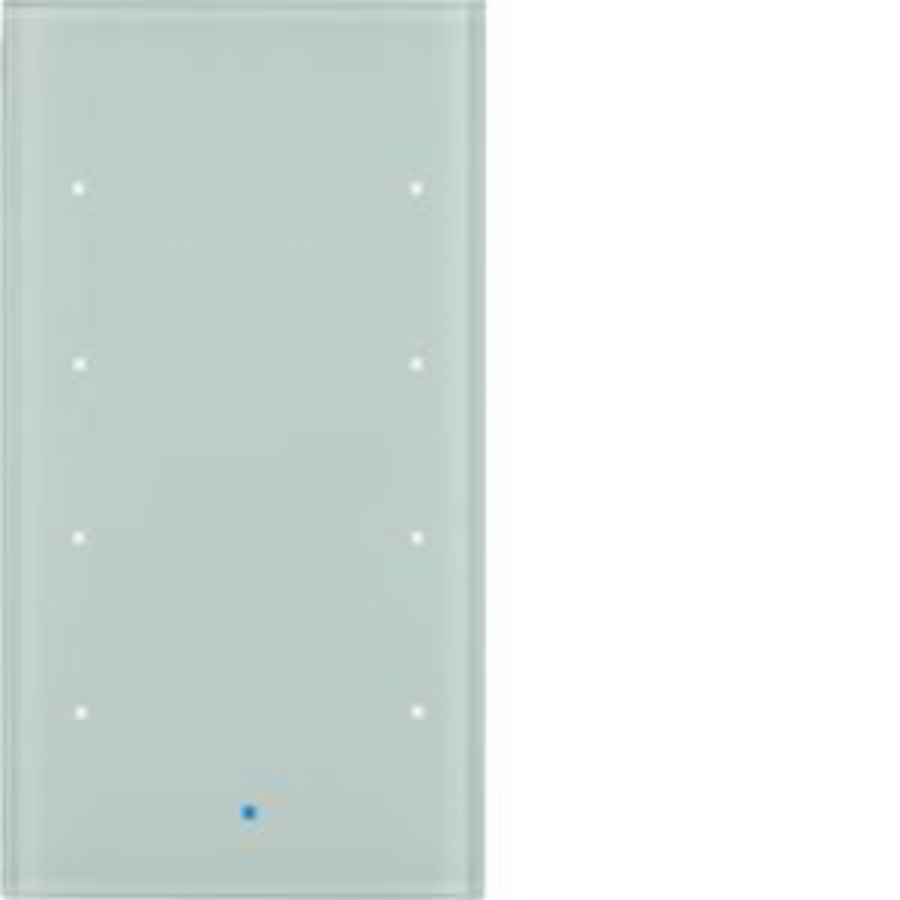 Tastsensor KNX-touch 4-v berker TS Sensor glas polarwit