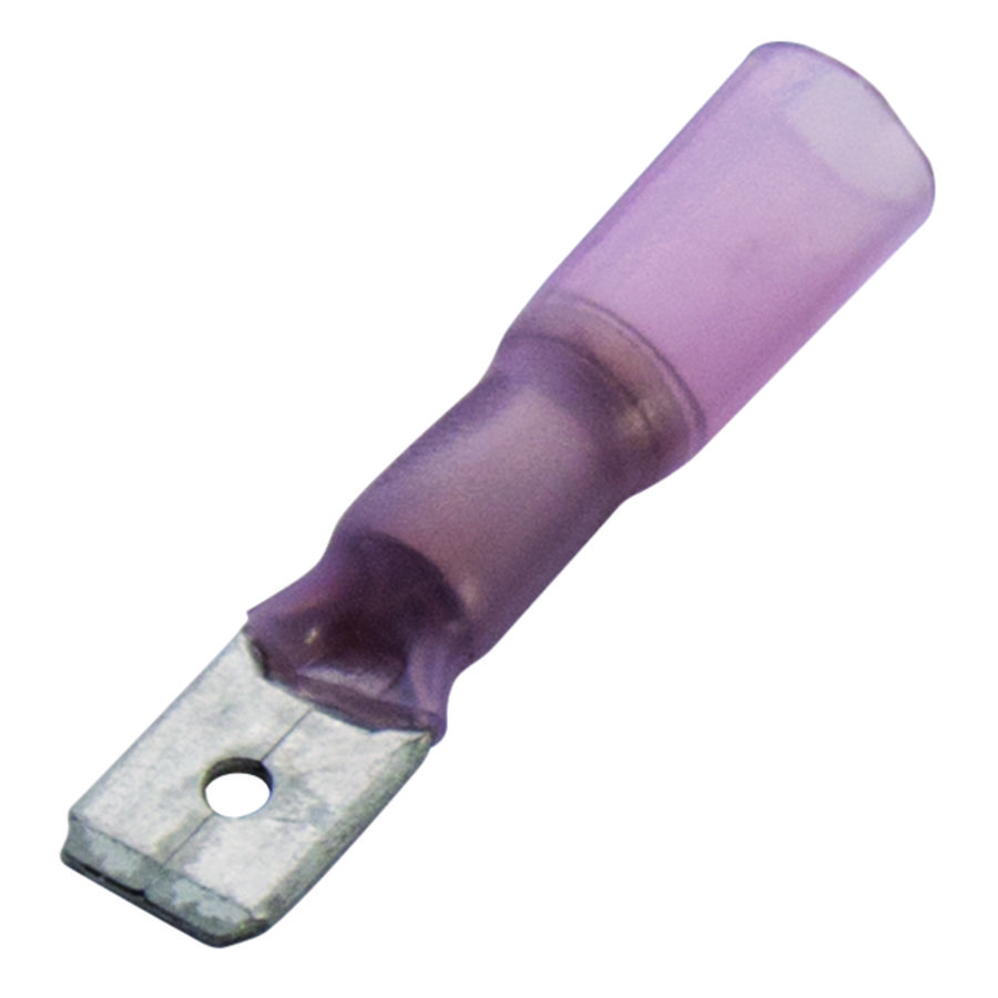 Zak a 100st. Vlaksteker shrink 0,25-1,5/6,3x0,8 363520