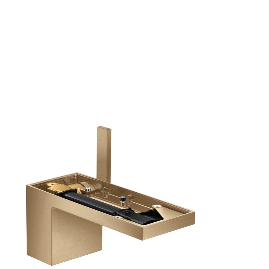 AXOR MyEdition 1-hendel wastafelmengkraan 70 met afvoergarnituur zonder plaa Brushed Bronze