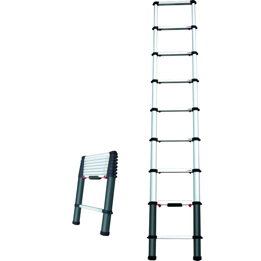 Ladder telescoop aluminium 2,6m