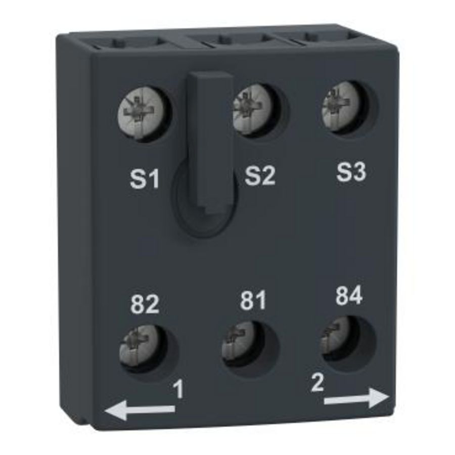 Klemmenblok LU9MR Accessoires TeSys U omkeerstarter