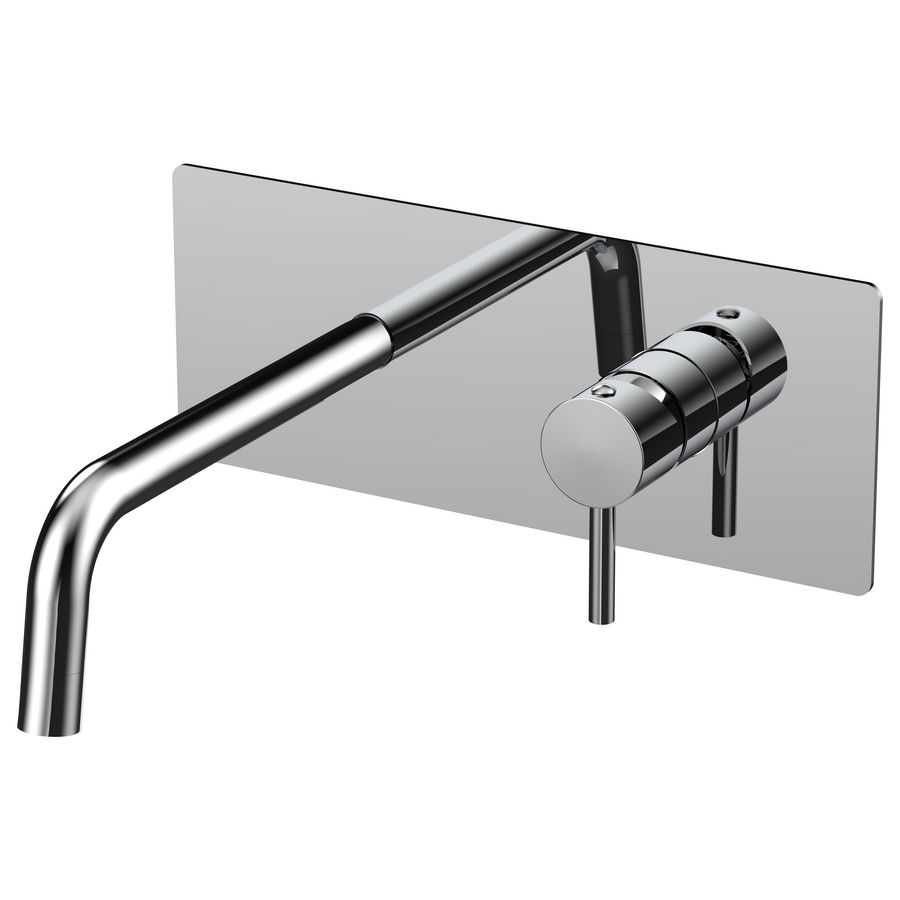 Afwerkingsset inbouw wastafelmengkraan LIGBOX104CR