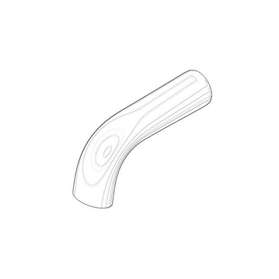 Uitloop 133x70x30mm Champagne (22kt Goud)