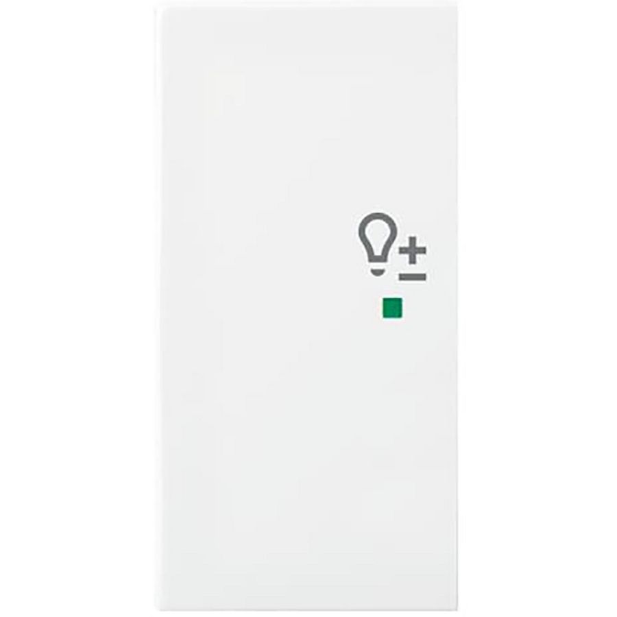 Free@Home bedieningswip links 2-voudig dimmer SI-B alpinwit (6234-21-914)