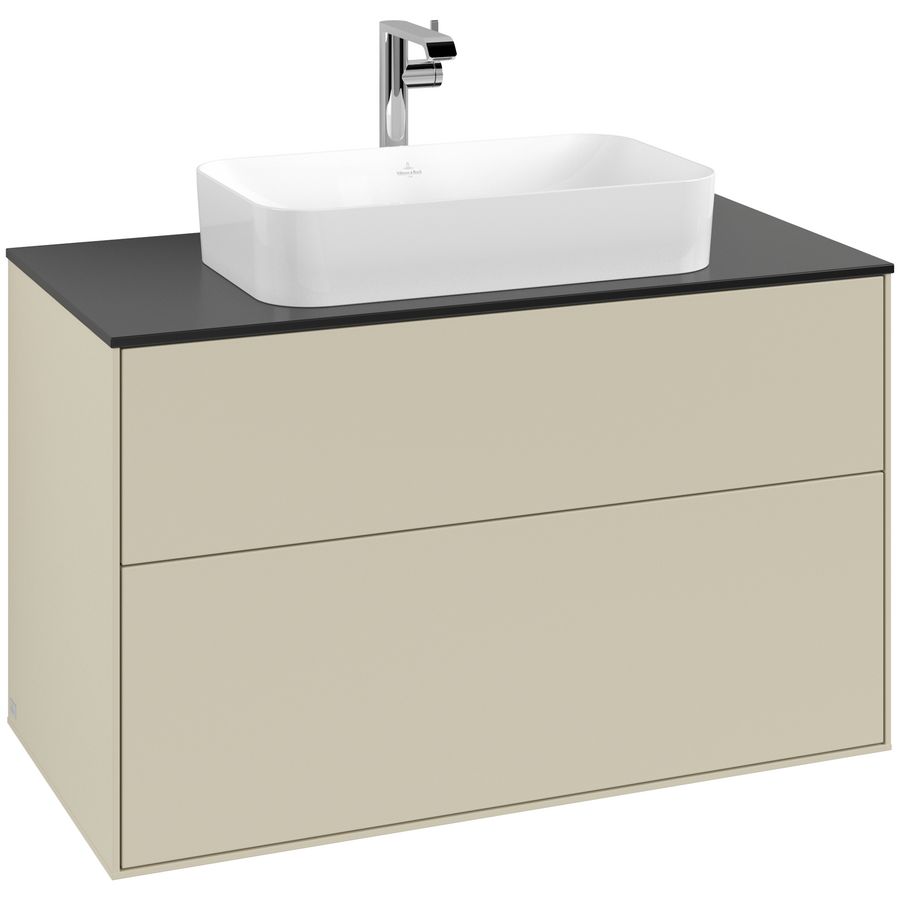 Wastafelonderkast Finion 1000x603x501mm S.Grey Matt Lacquer G23200HJ