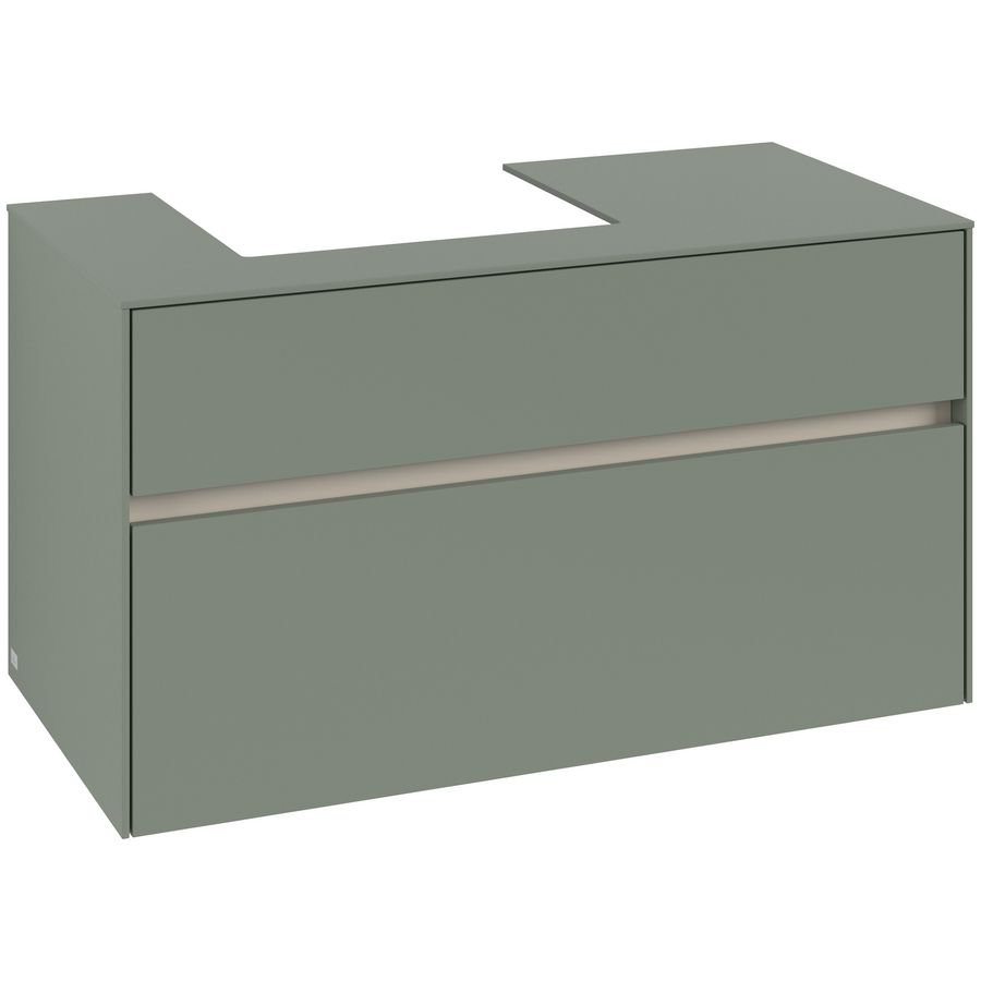 Wastafelonderkast Collaro 1000x548x500mm Soft Green C01400AF