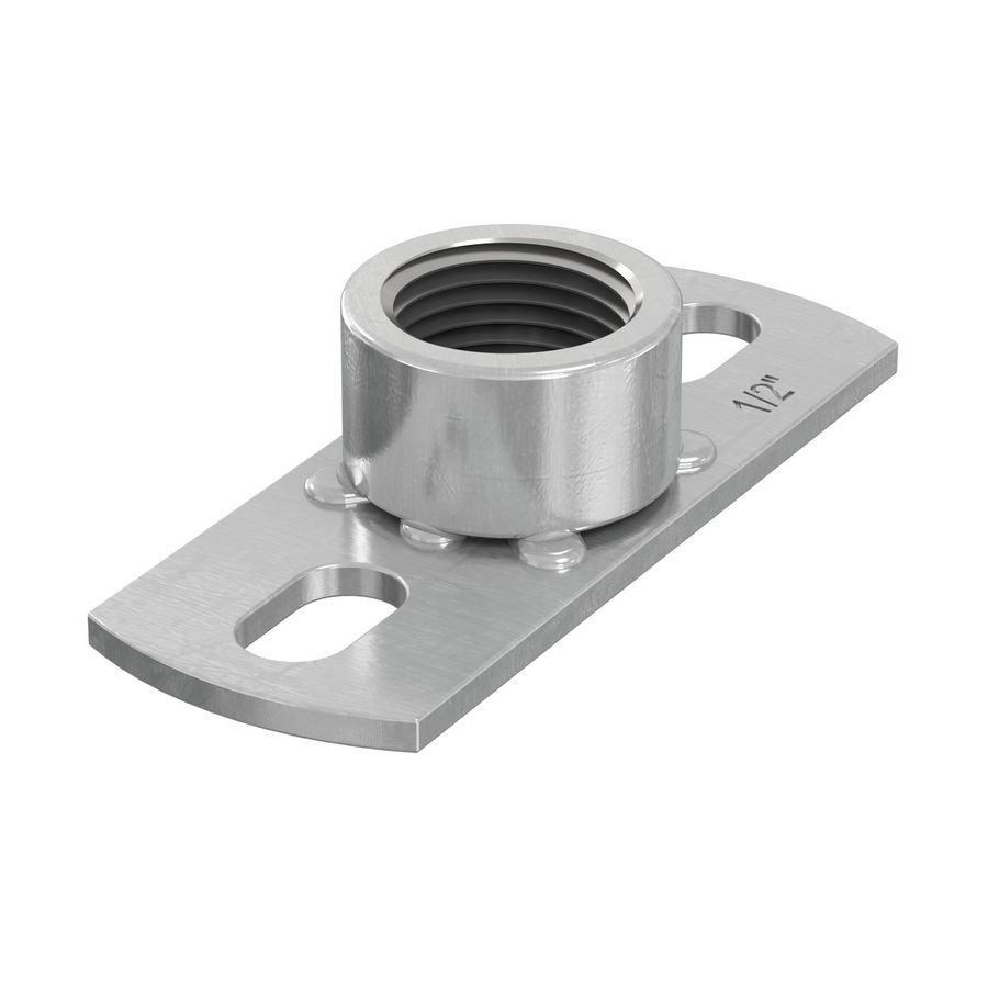 Grondplaat GP 1/2-M10 x 80x30mm Fastfix VVE=50