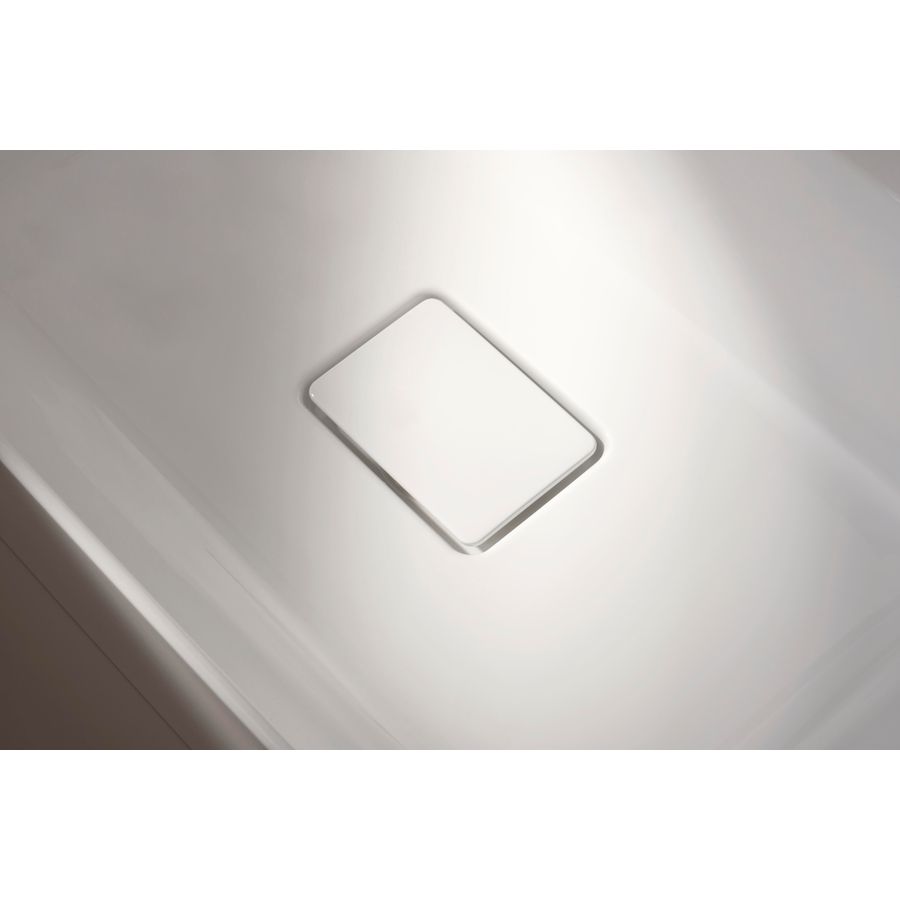 Wastafel 600x480mm met kraangat zonder overloop SmartClean Xevolos E