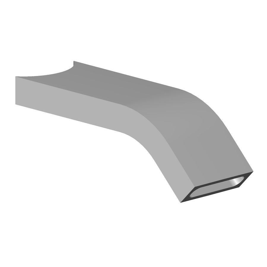 Uitloop 178X78X8,5mm-DC