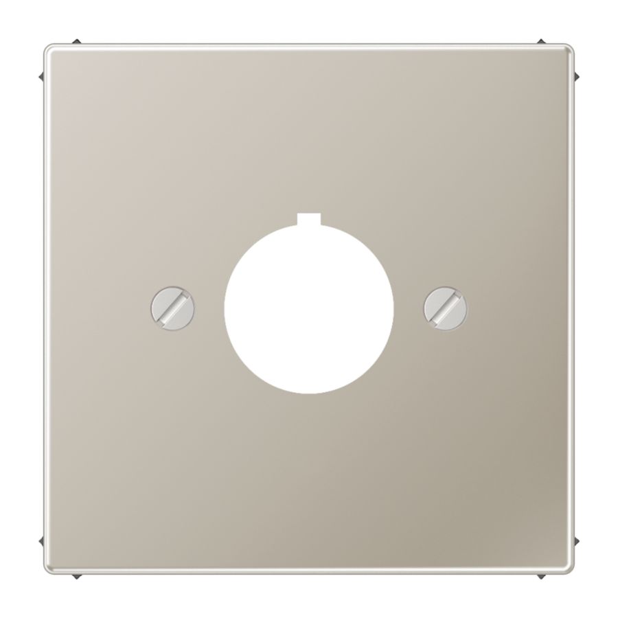 Afdekking edelstaal voor app. 22,5mm LS