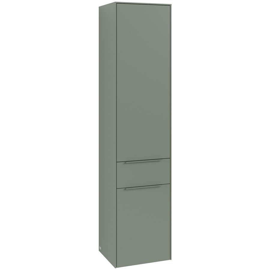 Hoge kast SUBWAY 3.0 400x1710x362mm Soft Green C59002AF greep monochroom