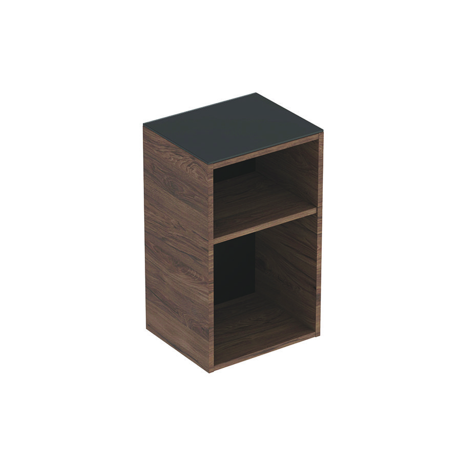Smyle open zijkast 36cm noten hickory