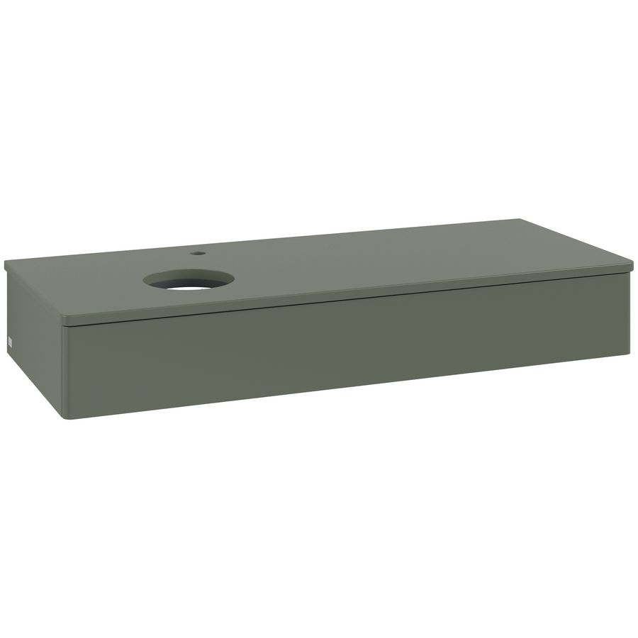 Wastafelonderkast Antao 1200x190x500mm L.Green Matt Lacquer K11050HL