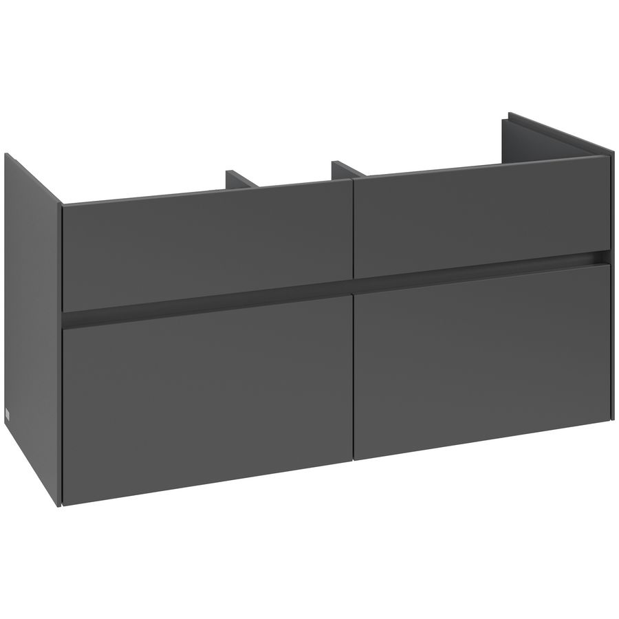 Wastafelonderkast Collaro 1154x546x444mm Graphite C012B0VR