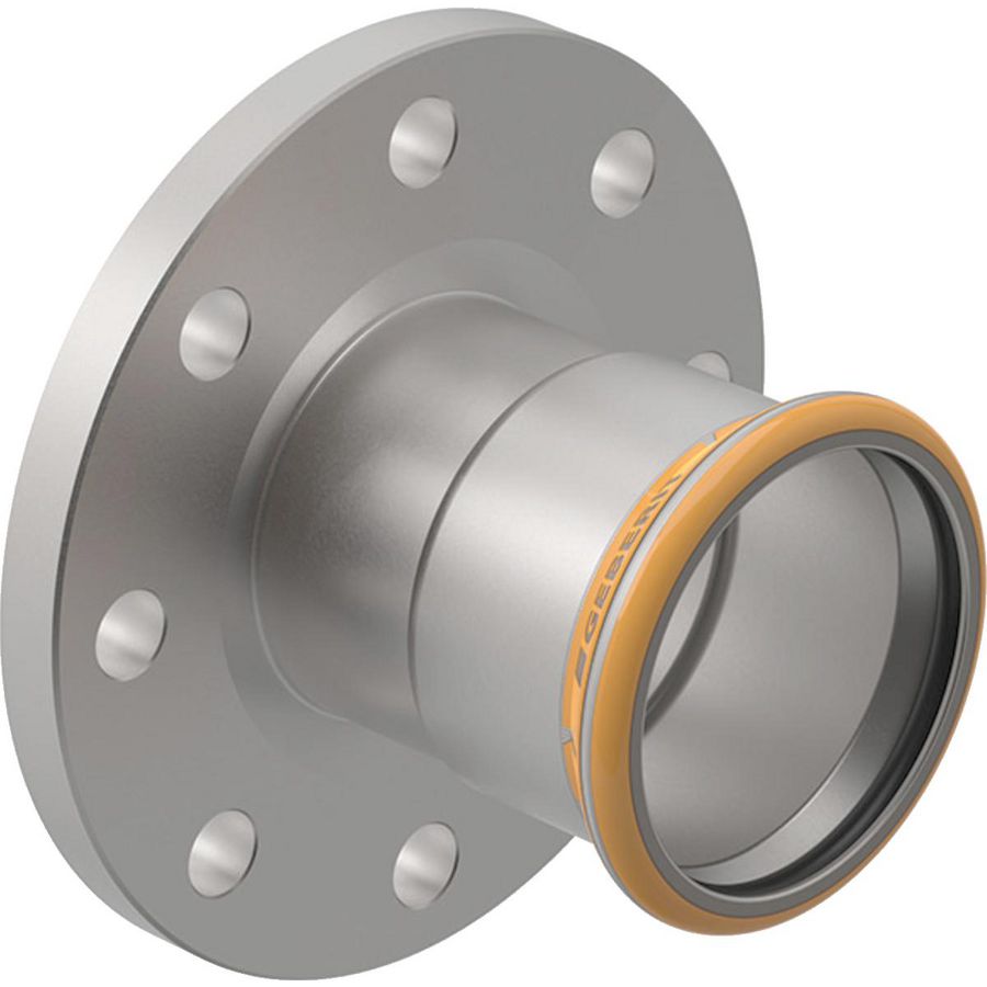 Flenskoppeling MAPRESS PN10/16 88,9mm THERM RVS 1x pers