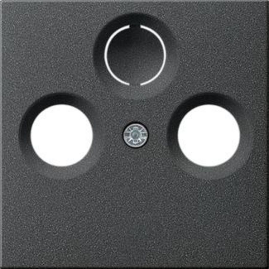 Afdekking coax.antenne-CD System 55 antraciet