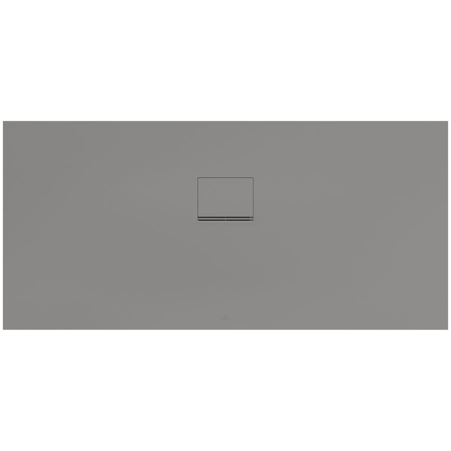Douchebak Squaro Inf. lange zijde 1600x750mm Quaryl grijs