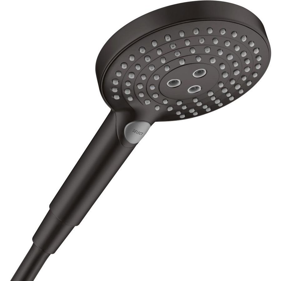 Handdouche 120 Raindance Select S 3 straalsoorten mat zwart