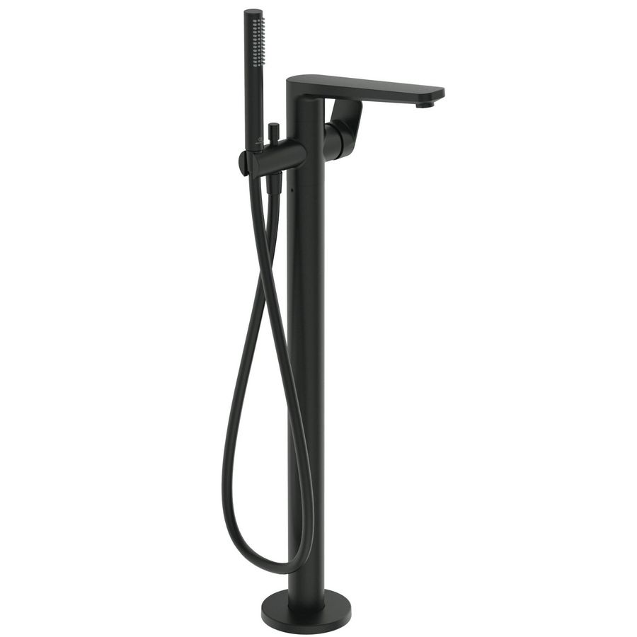 Vrijstaande badmengkraan (afbouwdeel) silk black Tonic II