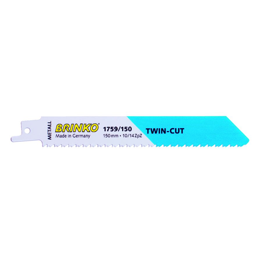 Set a 5st. Reciprozaagblad metaal TWIN CUT 225mm