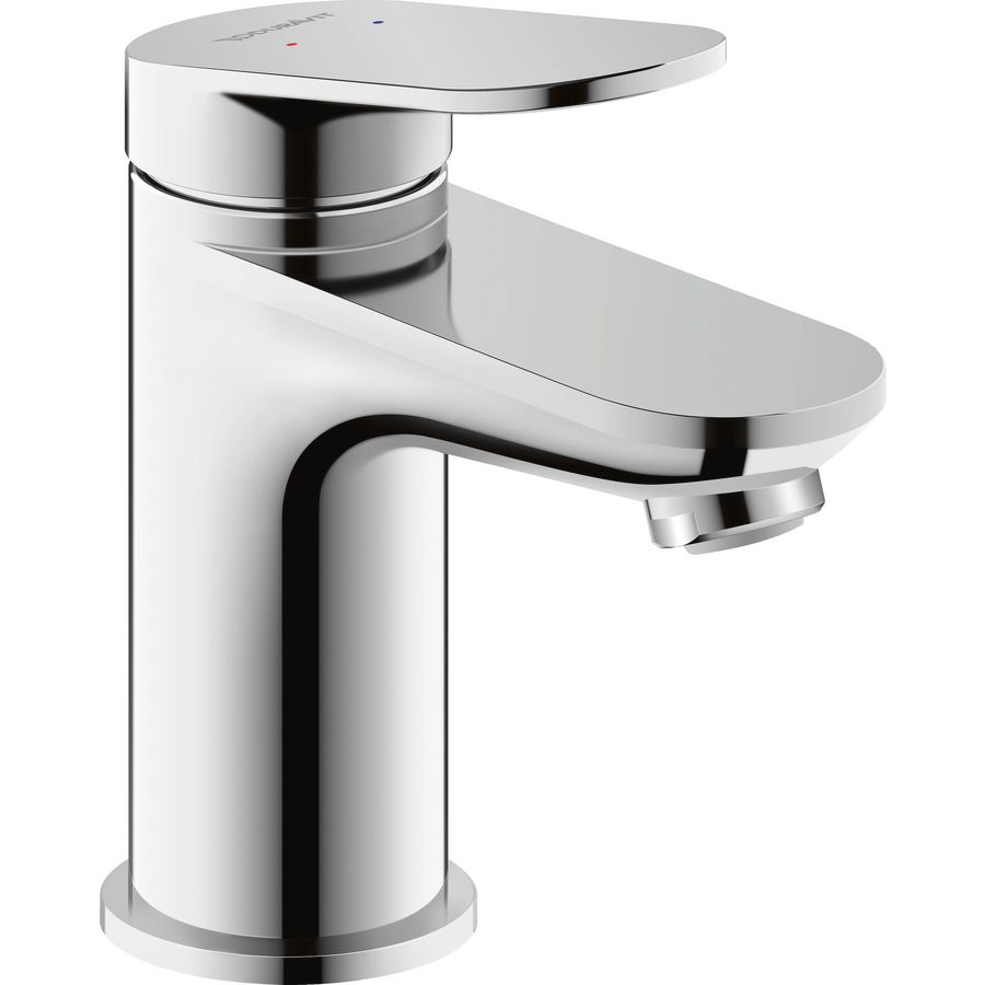 Wave 1-hendel wastafelmengkraan S chroom hoogglans sprong 95mm