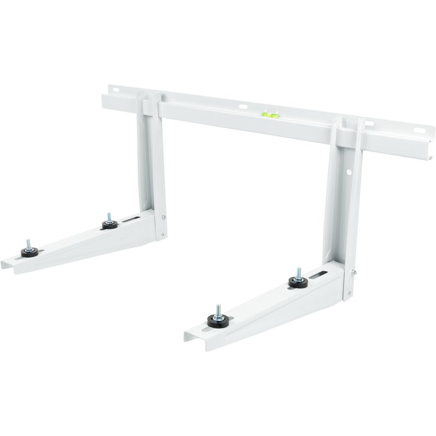 PROMO Wandbeugel MS253 wit schuifarmen 465x375mm met wandrail 800mm max. 140kg incl. bevestigingsmateriaal
