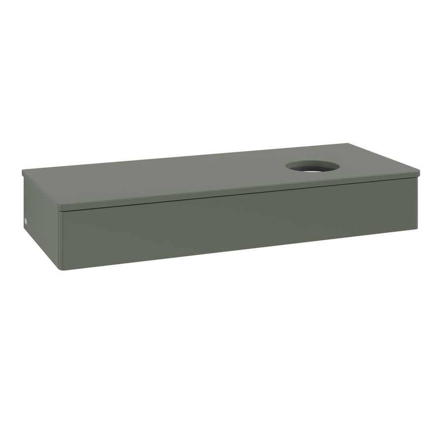 Wastafelonderkast Antao 1200x190x500mm L.Green Matt Lacquer K12010HL
