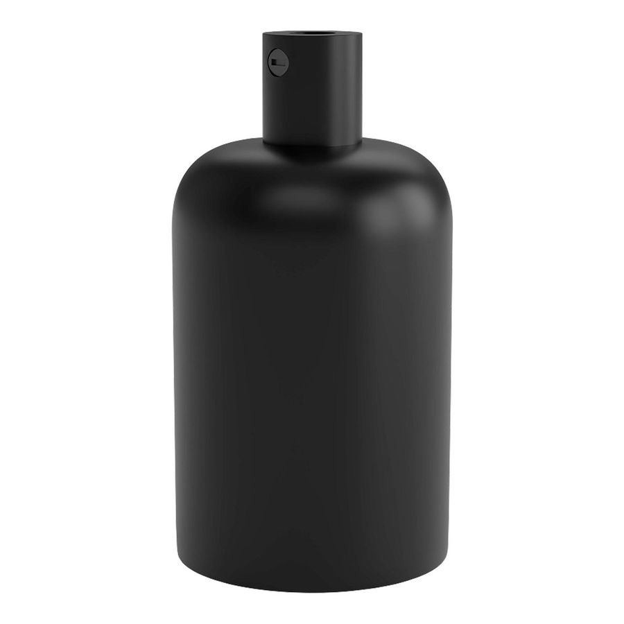 Lamphouder E27 Alu Satin zwart 42x63mm