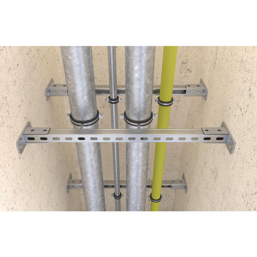 Zadelflens SF L 124 therm. verzinkt VVE=5