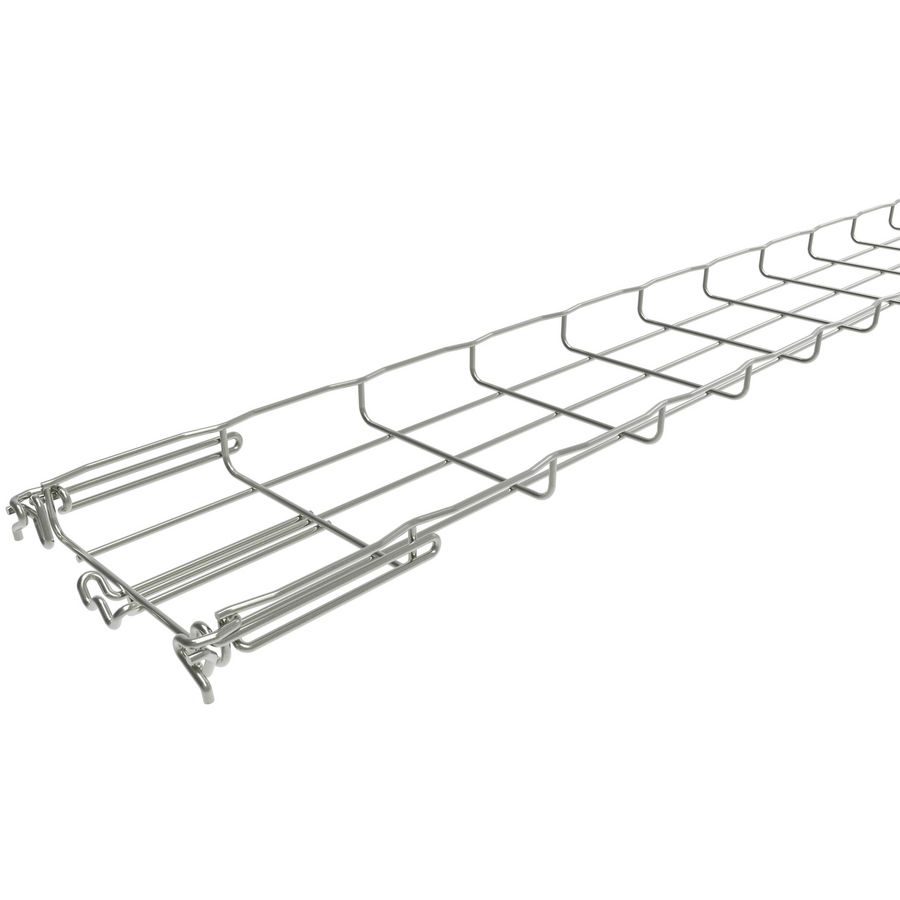 Lengte a 3m. Draadgoot Fasclic + 30/150 RVS 304L