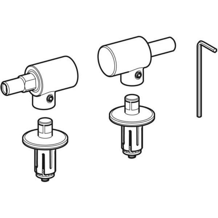 Scharnieren tbv Flow softclose zitting