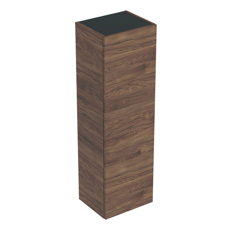 Smyle halfhoge kast 1180mm met deur 36cm noten hickory