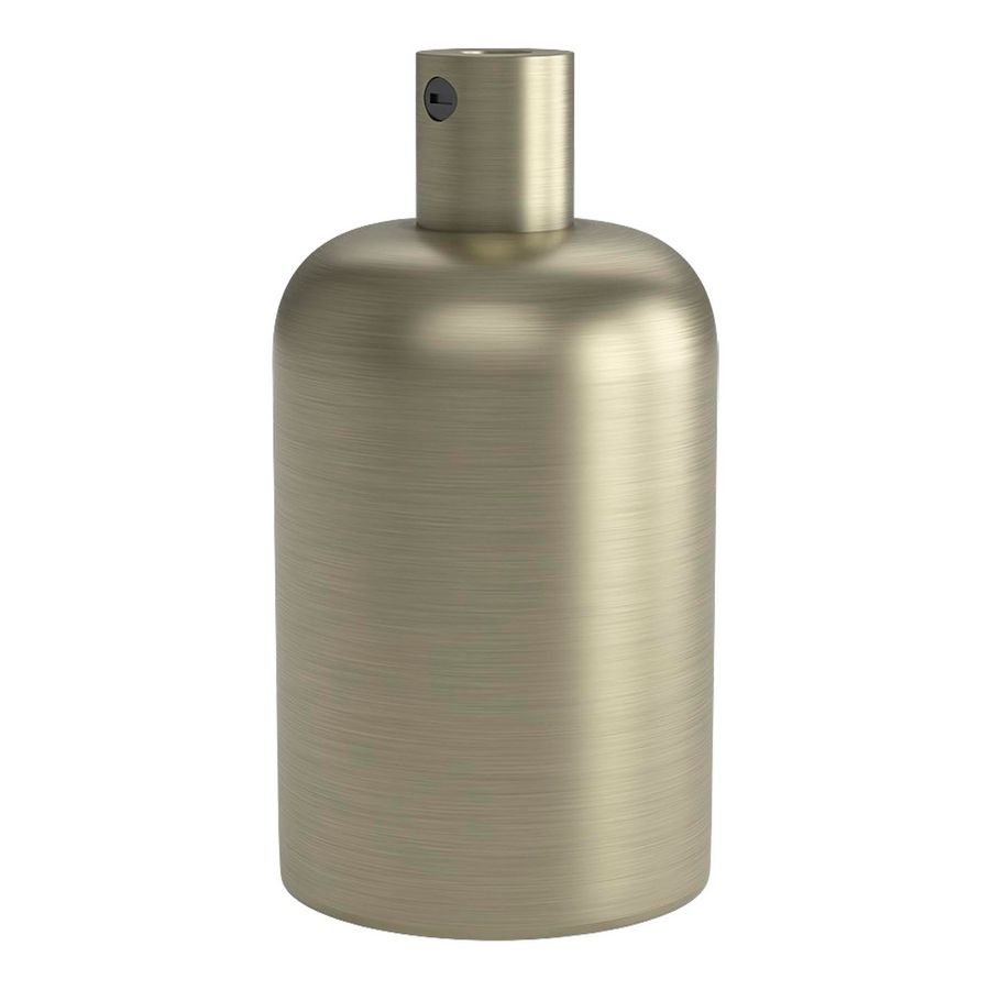Lamphouder E27 Alu Satin brons 42x63mm
