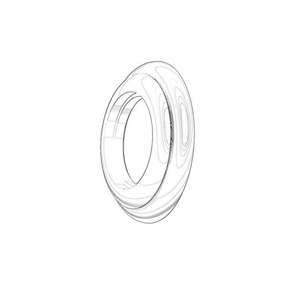 Rozet M32x1,5 55x10mm chr